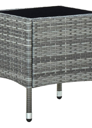 Tuintafel 40X40X45 Cm Poly Rattan