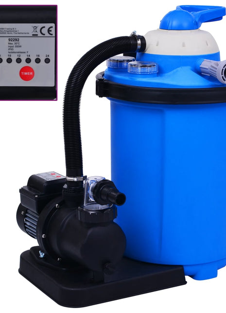 Zandfilterpomp Met Timer 450 W