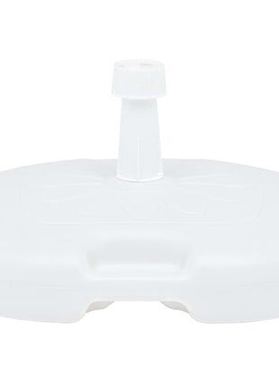 Parasolvoet Gevuld Met Zand/Water 16 L Kunststof Wit