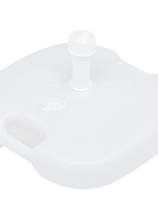 Parasolvoet Gevuld Met Zand/Water 16 L Kunststof Wit