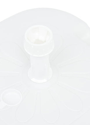 Parasolvoet Gevuld Met Zand/Water 16 L Kunststof Wit