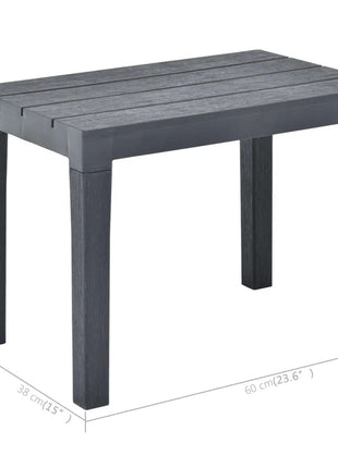 Tuintafel Met 2 Banken Kunststof