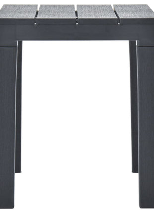 Tuintafel Met 2 Banken Kunststof