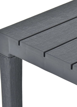 Tuintafel Met 2 Banken Kunststof