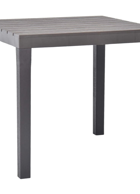 Tuintafel 78X78X72 Cm Kunststof