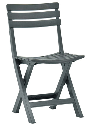 Tuinstoelen inklapbaar 2 st kunststof groen