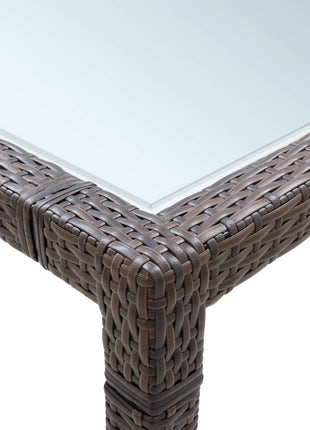 Tuintafel 200X150X74 Cm Poly Rattan
