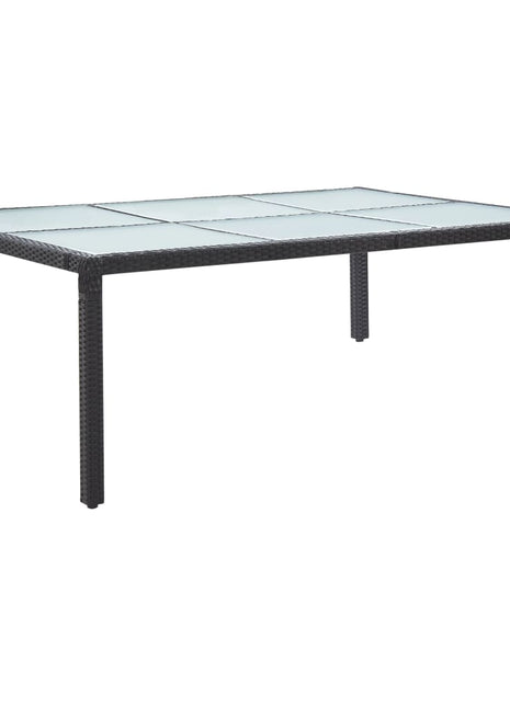 Tuintafel 200X150X74 Cm Poly Rattan