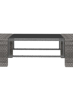 2-Delige Loungeset Poly Rattan