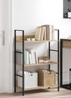 90.5 cm / Eiken en zwart