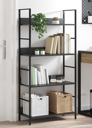 Boekenkast Met 5 Schappen 60X27,6X158,5 Cm Bewerkt Hout