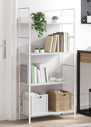 Boekenkast Met 5 Schappen 60X27,6X158,5 Cm Bewerkt Hout