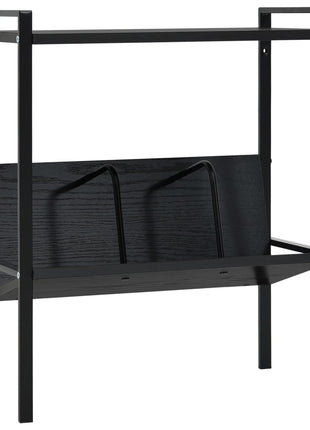 Boekenkast Met 2 Schappen 52X28X59 Cm Bewerkt Hout