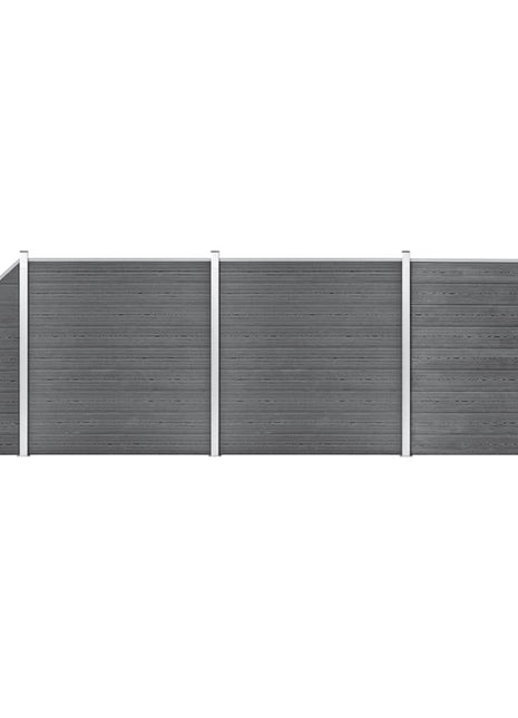 Schuttingset 3 Vierkant En 1 Schuin 619X186 Cm Hkc