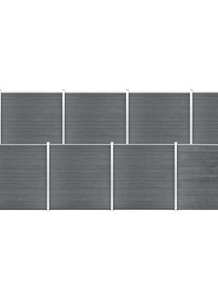 Schuttingset 8 Vierkant En 1 Schuin 1484X186 Cm Hkc