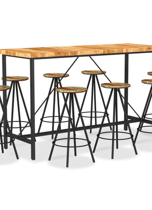 Barset En Massief Gerecycled Hout