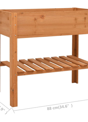 Plantenbak 88X43X80 Cm Vurenhout