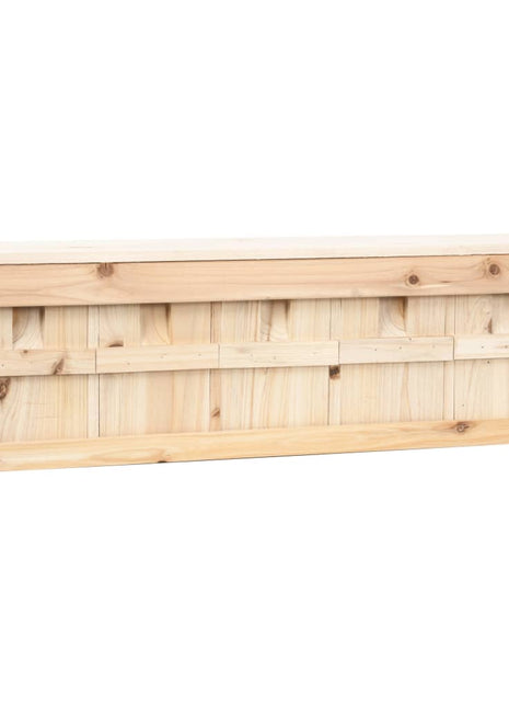 Mussenhuis met 5 kamers 68x15x21 cm vurenhout