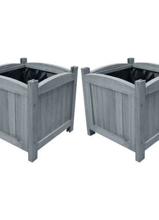 Plantenbakken Verhoogd 30X30X30 Cm Massief Vurenhout