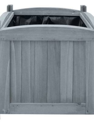 Plantenbakken Verhoogd 30X30X30 Cm Massief Vurenhout