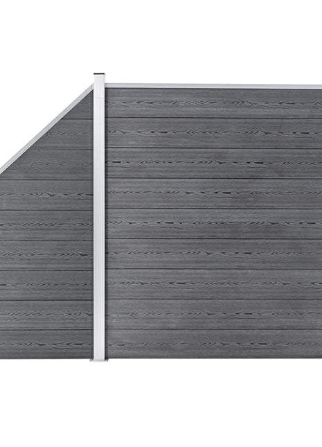 Schuttingset 1 Vierkant En 1 Schuin 273X186 Cm Hkc