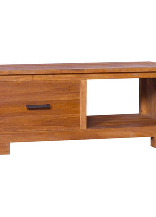 Tv-Meubel 90X50X37 Cm Massief Teakhout