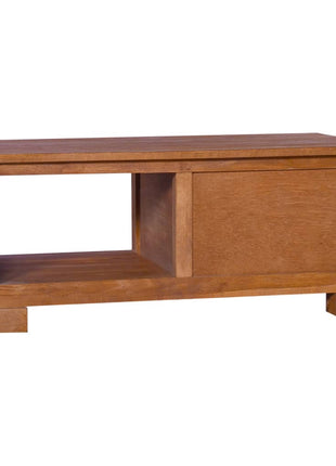 Tv-Meubel 90X50X37 Cm Massief Teakhout