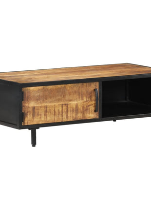 Salontafel 105X50X35 Cm Ruw Mangohout