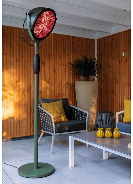 Heater Indus Ultra Jade Smart staand 2100 W roségoud groen