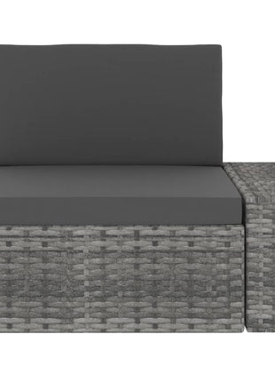 Loungeset Poly Rattan