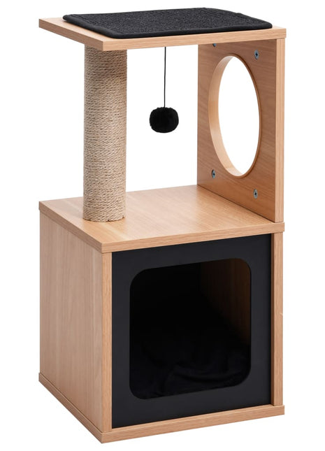 Kattenkrabpaal met sisal krabmat 60 cm