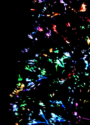 Kunstkerstboom Met Standaard 120 Cm Glasvezel Groen Wit