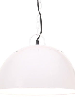 Hanglamp Industrieel Vintage Rond 25 W E27 41 Cm Wit