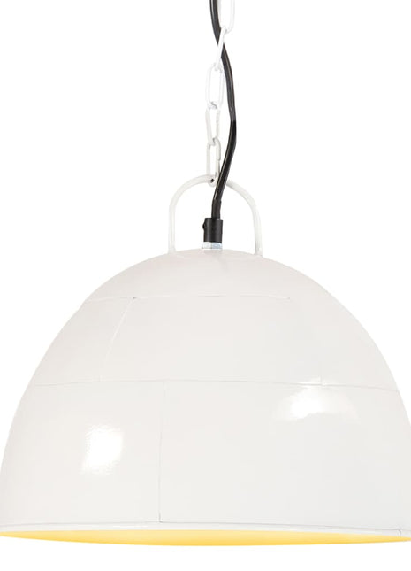 Hanglamp Industrieel Vintage Rond 25 W E27 41 Cm Wit
