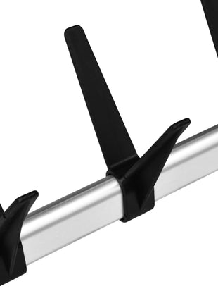 Kledingkastsysteem Met Stangen En Schap Telescopisch Aluminium