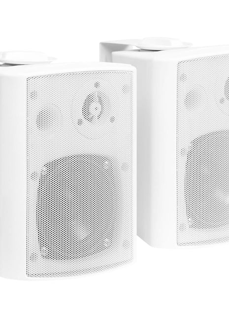 Stereoluidsprekers wandgemonteerd 2 st 80 W wit