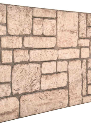 10 st Wandpanelen 3D beige baksteen EPS