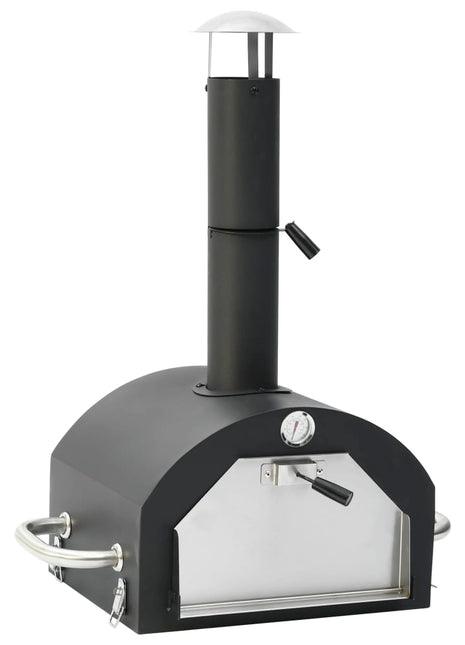 Pizzaoven met pizzasteen