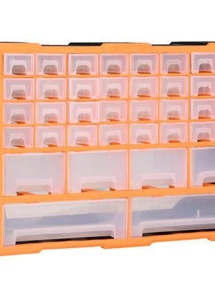 Organiser Met 38X16X47 Cm Oranje En Zwart
