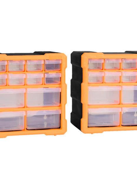 Organiser Met 38X16X47 Cm Oranje En Zwart