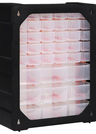 Organiser Met 38X16X47 Cm Oranje En Zwart