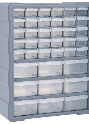 Organiser Met 39 Lades 38X16X47 Cm Grijs