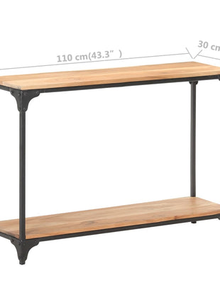 Wandtafel 110X30X75 Cm Massief Acaciahout