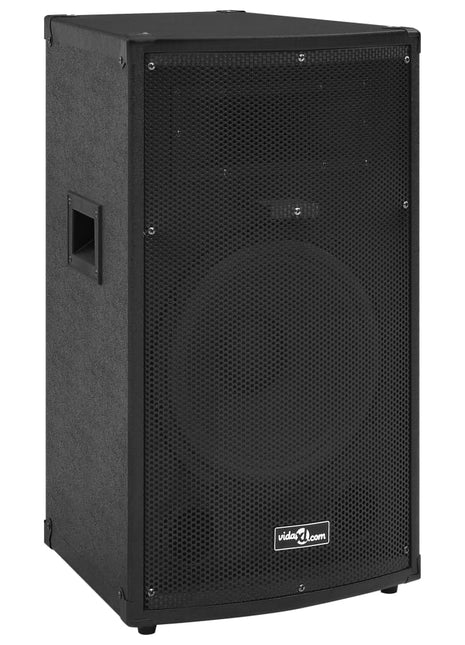 Hifi-podiumluidspreker passief 1000 W 37x37x64 cm zwart