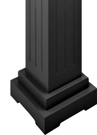 Plantenstandaard Klassieke Zuil Vierkant 17X17X66 Cm Mdf