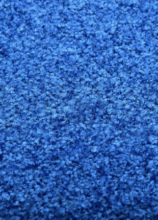Deurmat Wasbaar Blauw