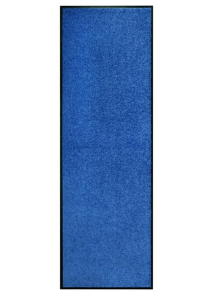 Deurmat Wasbaar Blauw