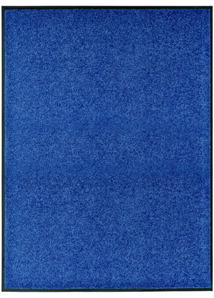 Deurmat Wasbaar Blauw