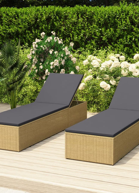 Ligbed Poly Rattan