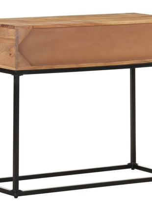 Wandtafel 90X35X76 Cm Massief Acaciahout Mozaïek